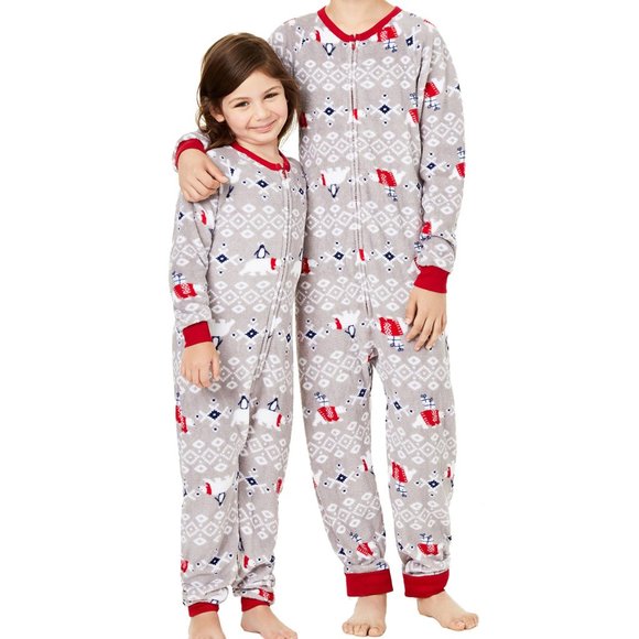 Family Pajamas PJs Boys/Girls Polar Bear Pajamas NWT - Picture 4 of 5